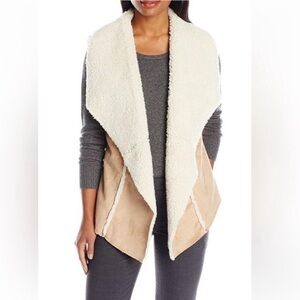 Faux Fur Suede Vest